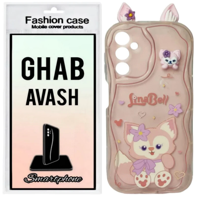 کاور قاب آوش طرح عروسکی گوشدار مدل 08A مناسب برای گوشی موبایل سامسونگ GALAXY A24