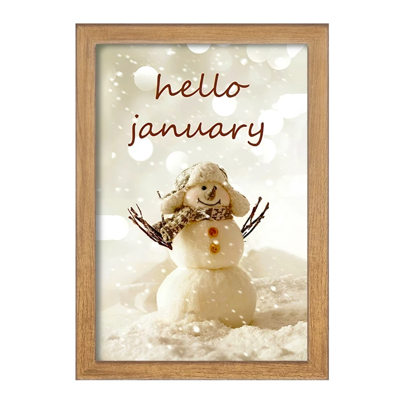 تابلو خندالو مدل زمستان کد F8664