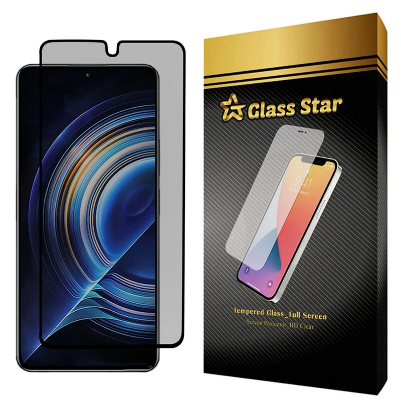 محافظ صفحه نمایش حریم شخصی گلس استار مدل PRIASS مناسب برای گوشی موبایل شیائومی Redmi K50