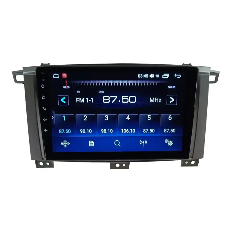 پخش کننده تصویری خودرو مدل اندروید Golden24 مناسب برای لندکروز