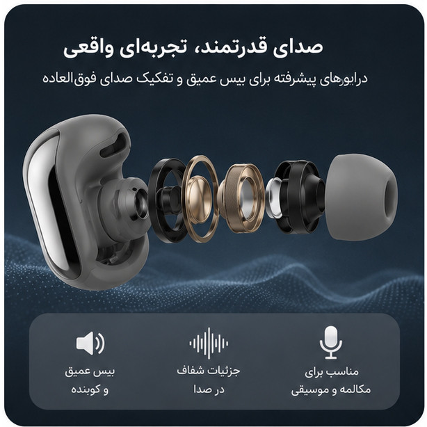 هدفون بلوتوثی مدل V12