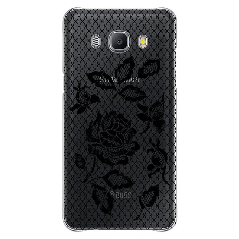 کاور مگافون طرح گل مدل C43-B مناسب برای گوشی موبایل سامسونگ Galaxy J5 2016 / J510 