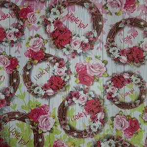 کاغذ کادو مدل LOVE کد 827 بسته 3 عددی