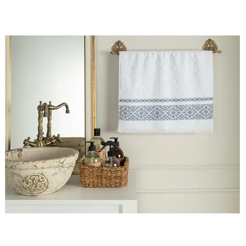 حوله دستی مادام کوکو مدل Elita سایز 50x70 سانتی متر