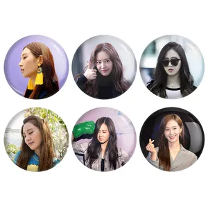 مگنت خندالو طرح یوری گروه گرلز جنریشن Girls Generation کد 1314A مجموعه 6 عددی