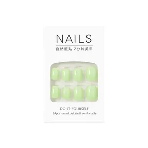 ناخن مصنوعی دست نیلز مدل sbzkmrng بسته 24 عددی