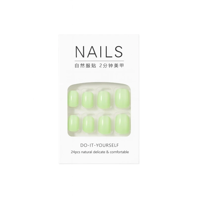 عکس شماره 2 : ناخن مصنوعی دست نیلز مدل sbzkmrng بسته 24 عددی