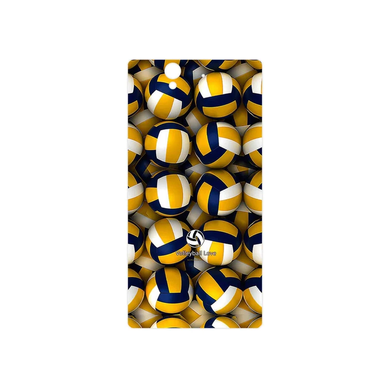 برچسب پوششی ماهوت مدل Volleyball مناسب برای گوشی موبایل سونی Xperia Z