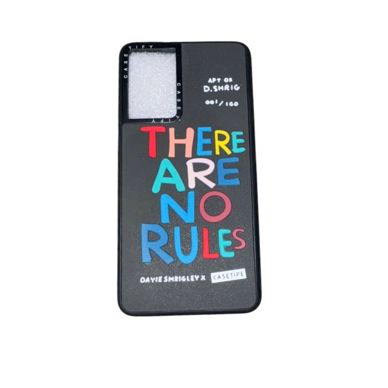 کاور طرح  THERE ARE NO RULES کد 8115 مناسب برای گوشی موبایل سامسونگ Galaxy S23 Ultra