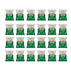 سویق پفی غلات با طعم پیازجعفری مهدیار  - 50 گرم بسته 24 عددی