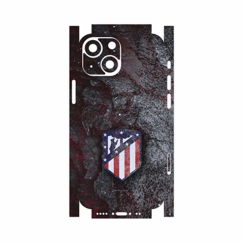 برچسب پوششی ماهوت مدل Atletico-de-Madrid-FullSkin مناسب برای گوشی موبایل اپل iPhone 13 Mini