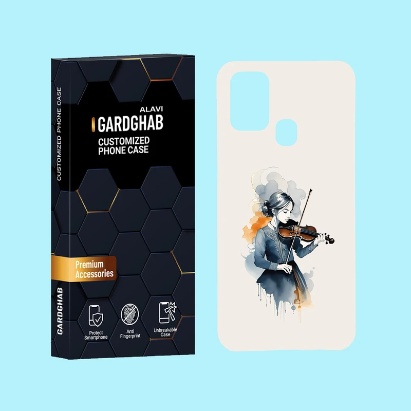 کاور گارد قاب علوی مدل ساز و موزیک مناسب برای گوشی موبایل سامسونگ Galaxy M31