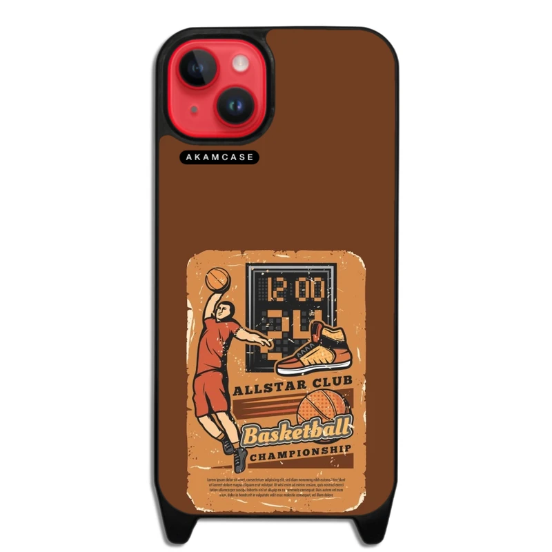 کاور آکام مدل AMC-WLA14PLUS-BASKETBALL9 مناسب برای گوشی موبایل اپل iPhone 14 Plus