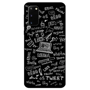 Megafone Social Media 1898 Cover For Samsung Galaxy S20