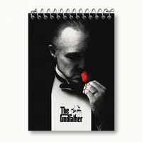 دفتر یادداشت 50 برگ خندالو مدل پدرخوانده The Godfather کد 10146