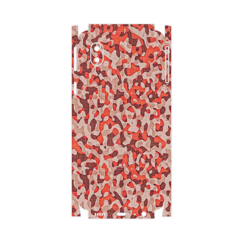 برچسب پوششی ماهوت مدل Red Infantry Army-FullSkin مناسب برای گوشی موبایل سامسونگ Galaxy A01 Core