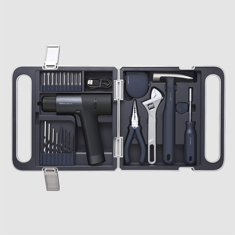  جعبه ابزار هوتو مدل Hoto Brushless Drill Kit QWDZGJ001