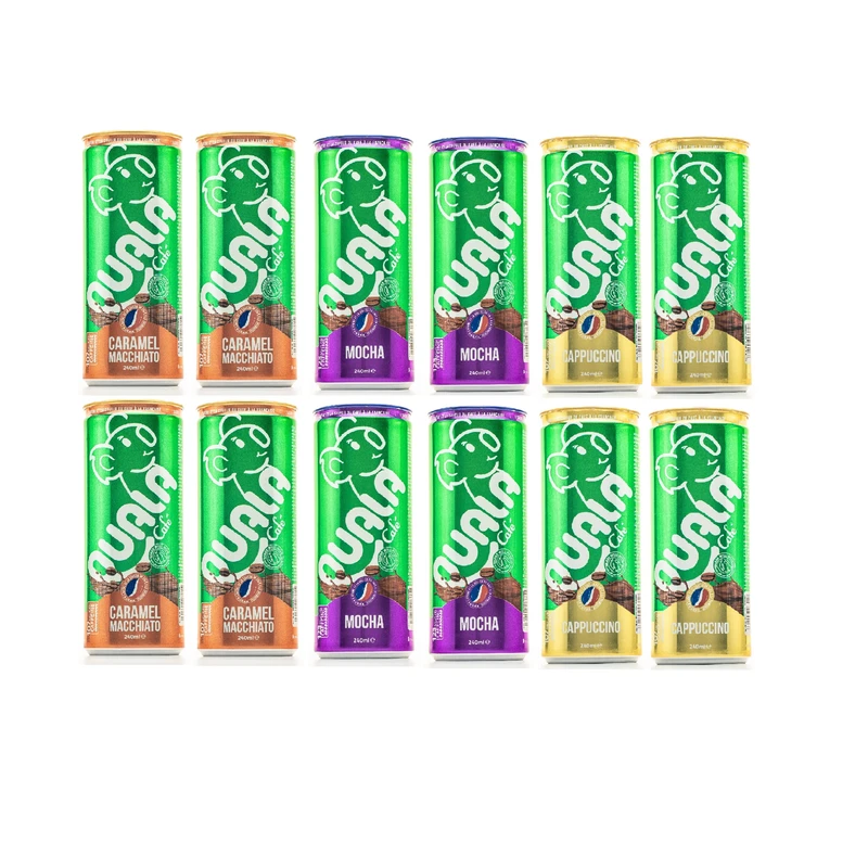 آیس کافی طعم میکس کوالا - 240 گرم بسته 12 عددی