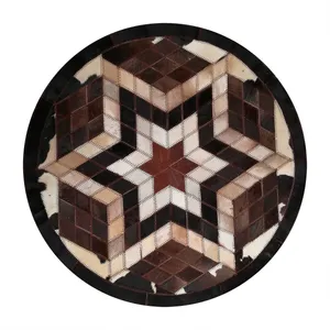 کلاژ فرش پوست و چرم کمالی مدل AD-00521