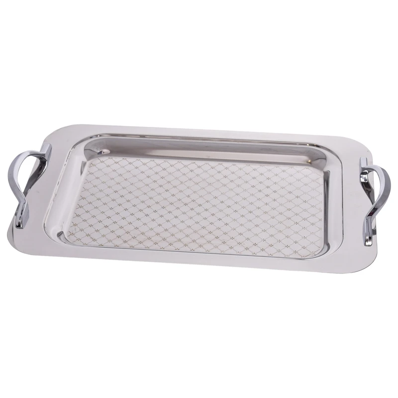 سینی دسته دار یونیک کد 02 - 4063 سایز 30*51 سانتی متر