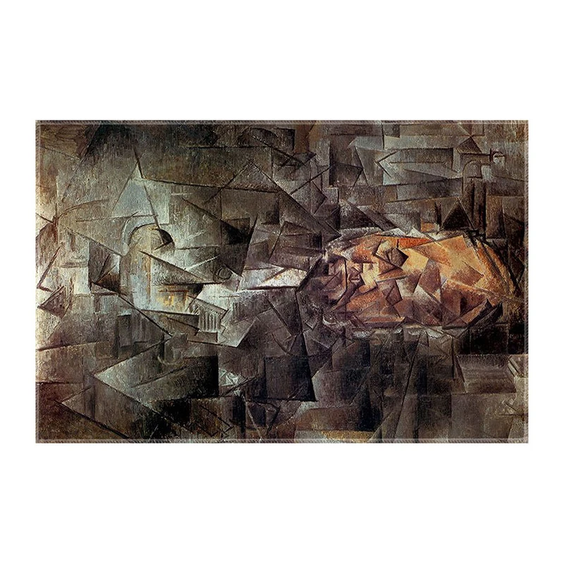 کاغذ کادو ترمه طراحان ایده مدل پرتره آمبرویس ولارد از پیکاسو کد art0335