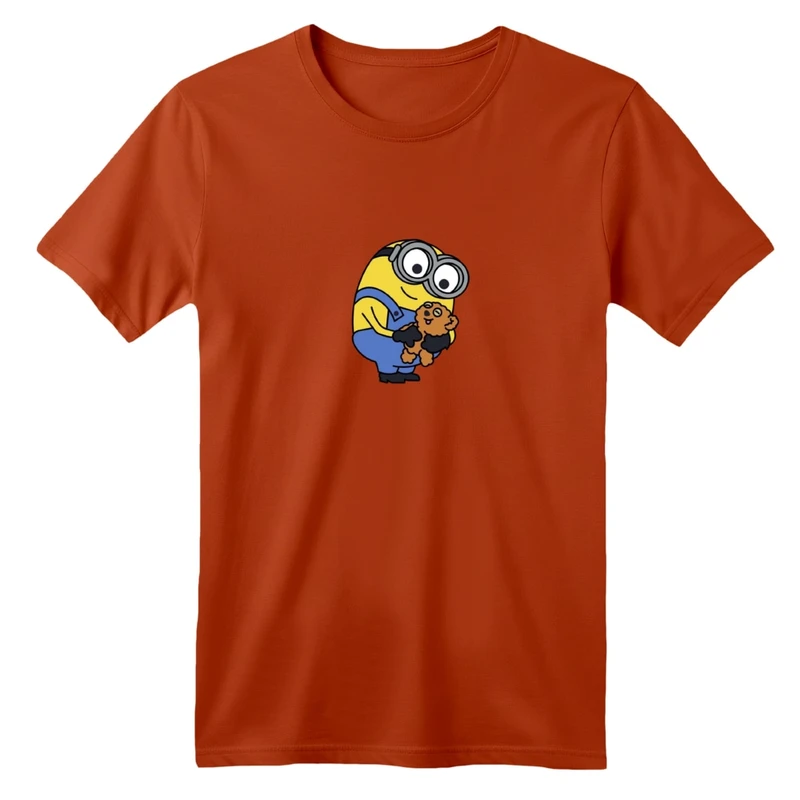 تی شرت آستین کوتاه بچگانه مدل مینیون کد 01  