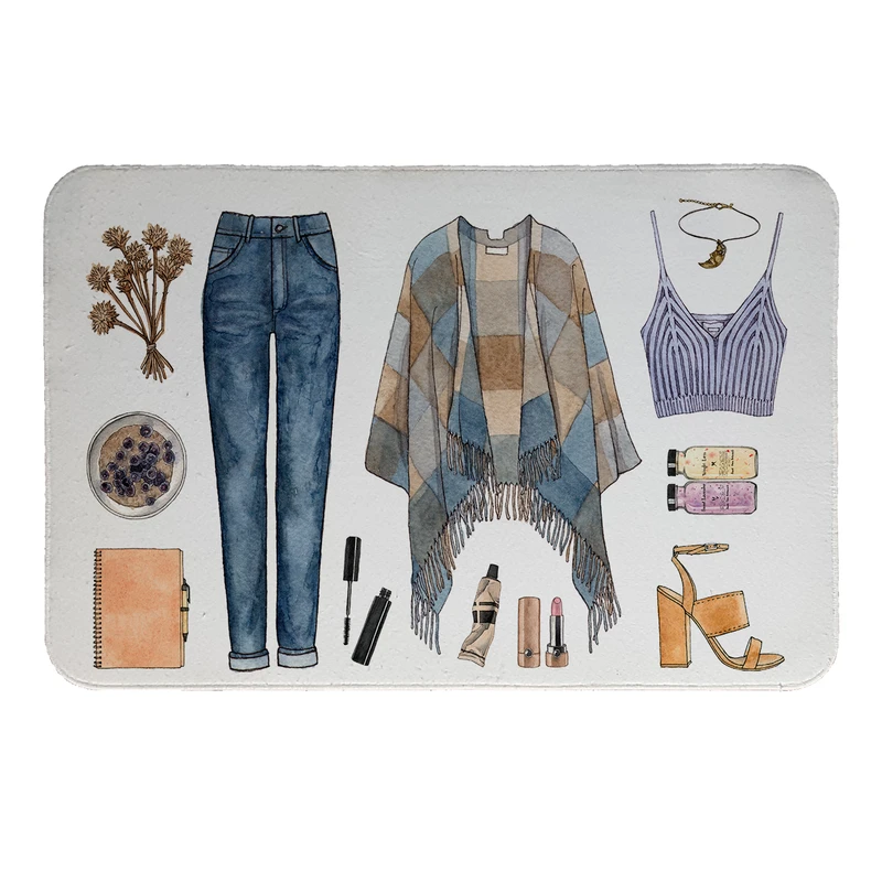 پادری طرح لباس کد 6097 سایز 60×40 سانتی متر