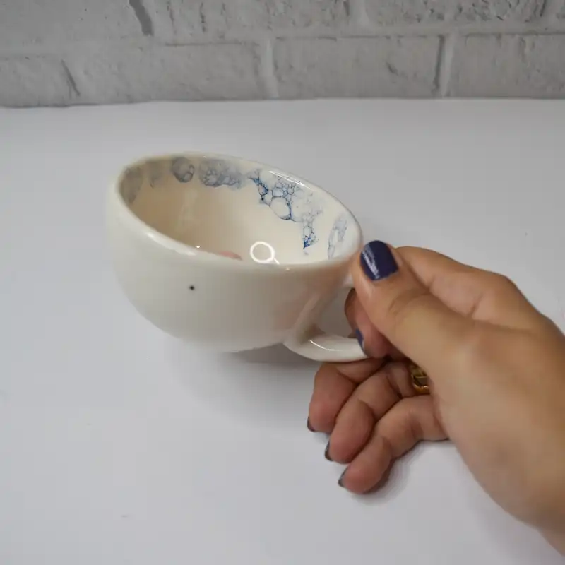 فنجان سرامیکی طرح هشت پا