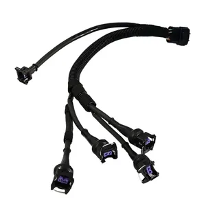 دسته سیم سوزن انژکتور منیفولد مدل دوگانه سوز کد bbz-2253 مناسب برای پژو 405