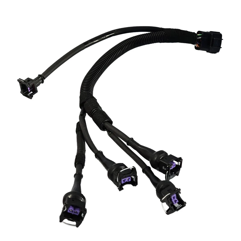 دسته سیم سوزن انژکتور منیفولد مدل دوگانه سوز کد bbz-2253 مناسب برای پژو 405