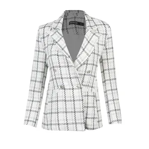 کت زنانه سرژه مدل 212283 رنگ سفید