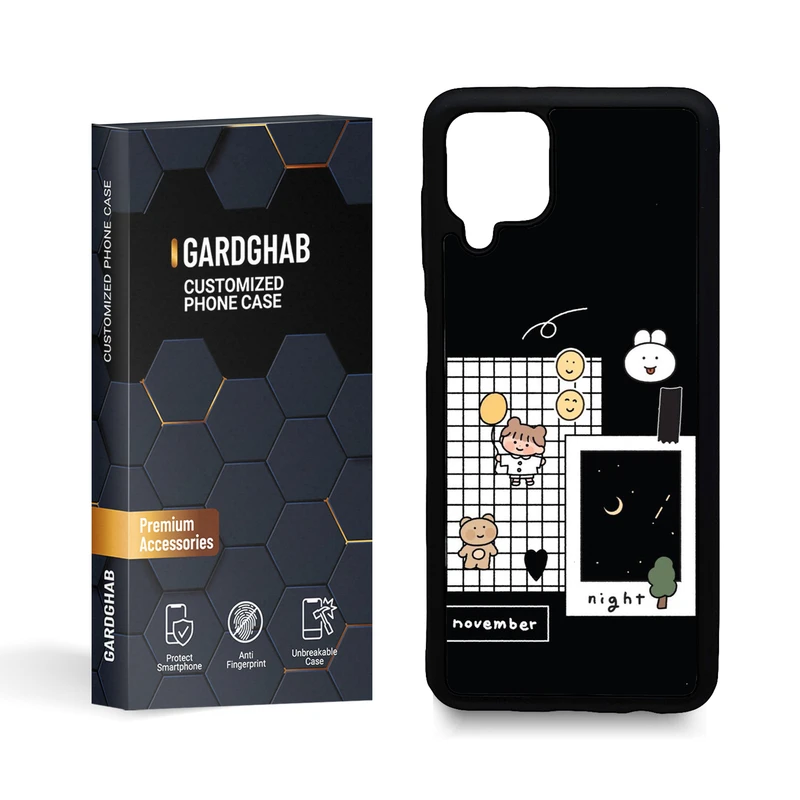  کاور گارد قاب مدل فانتزی مناسب برای گوشی موبایل سامسونگ galaxy A12