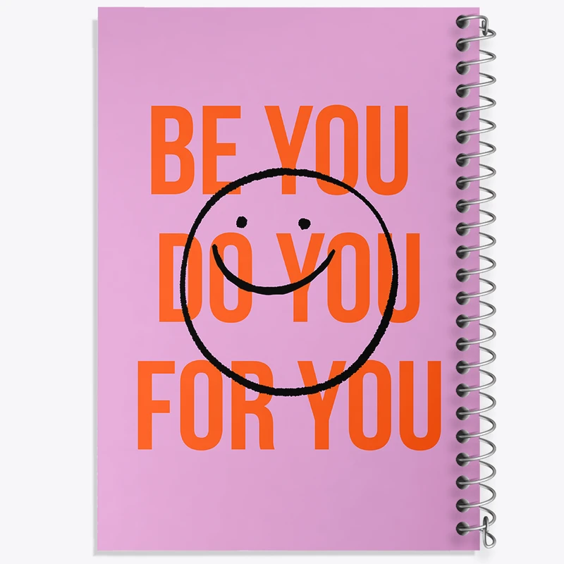 دفتر نقاشی 50 برگ خندالو طرح Be You Do You For You کد N2354