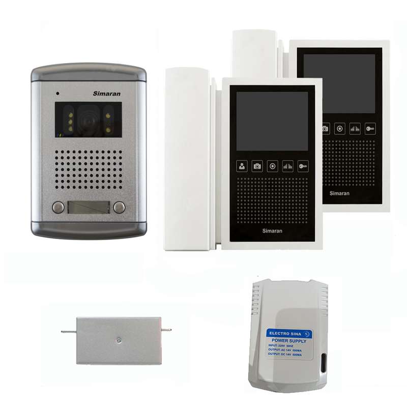 دربازکن تصویری سیماران مدل hs43newV2 مجموعه 5 عددی دربازکن تصویری سیماران مدل hs43newV2 مجموعه 5 عددی