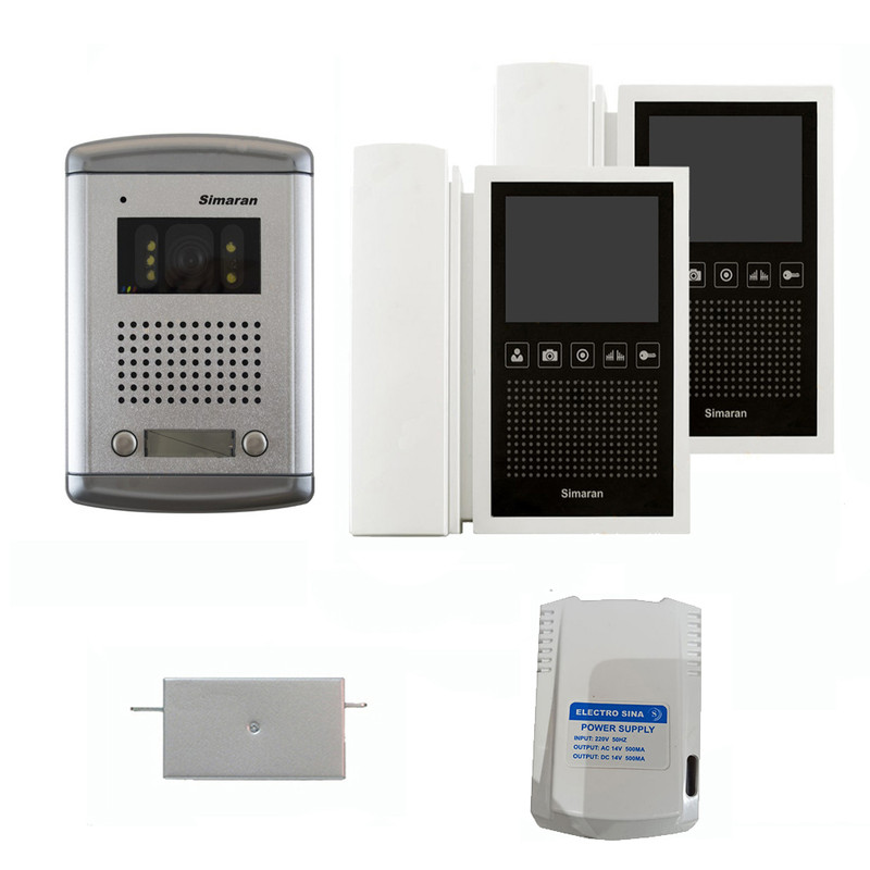 دربازکن تصویری سیماران مدل hs43newV2 مجموعه 5 عددی دربازکن تصویری سیماران مدل hs43newV2 مجموعه 5 عددی