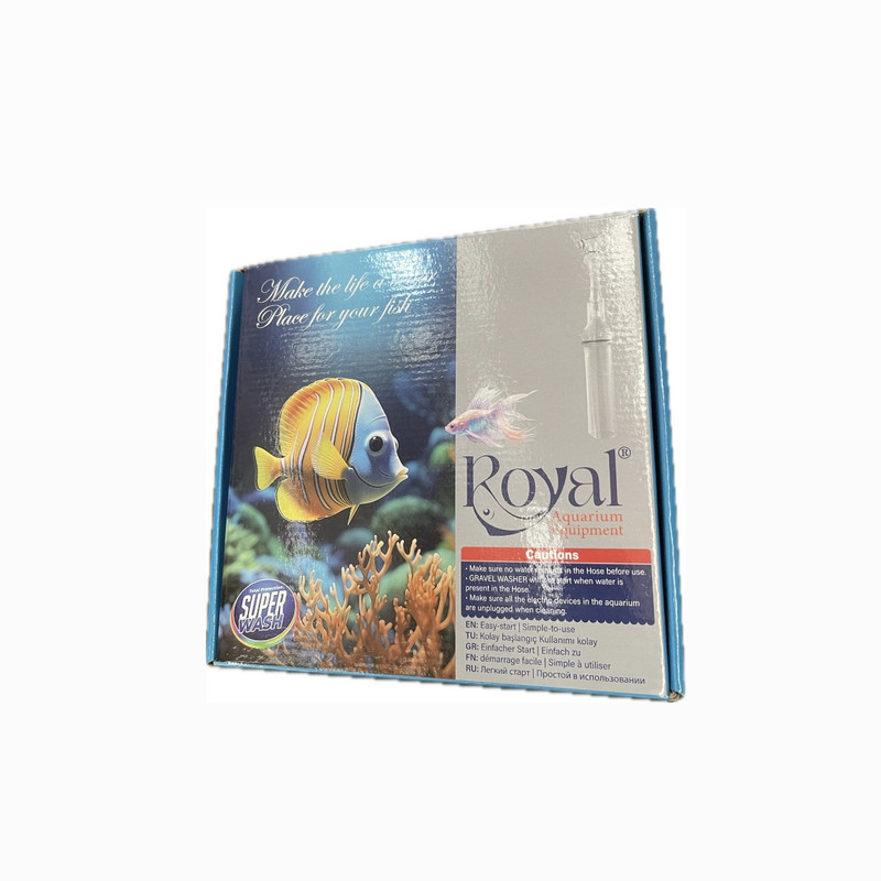 سیفون آکواریوم رویال مدل R40 دوسوپاپ ساچمه ای