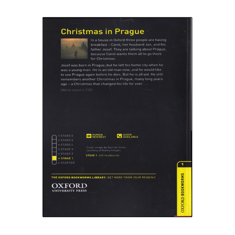 کتاب Oxford Bookworms Christmas In Prague اثر Joyce Hannam انتشارات الوندپویان کتاب Oxford Bookworms Christmas In Prague اثر Joyce Hannam انتشارات الوندپویان