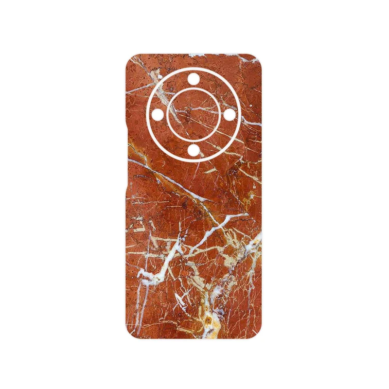 برچسب پوششی ماهوت مدل Red Marble مناسب برای گوشی موبایل آنر X9b