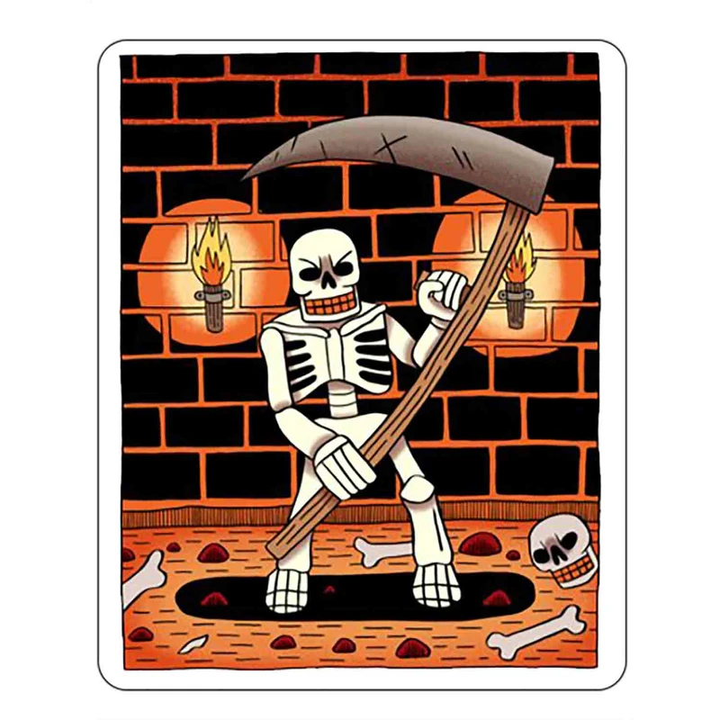 استیکر لپ تاپ طرح reaper copy کد ST1554