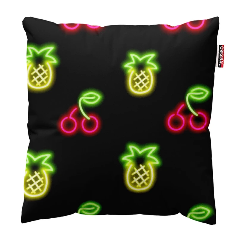 کوسن پاد آفرین طرح میوه سایز 30*30 سانتی متر