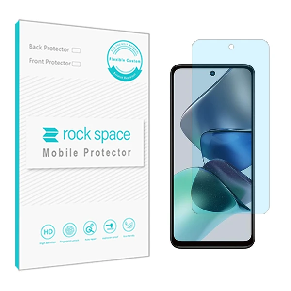 محافظ صفحه نمایش ضد اشعه آبی راک اسپیس مدل HyBLU مناسب برای گوشی موبایل موتورولا Moto G23