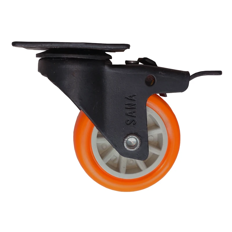 چرخ کفی‌دار مدل ترمز دار 50