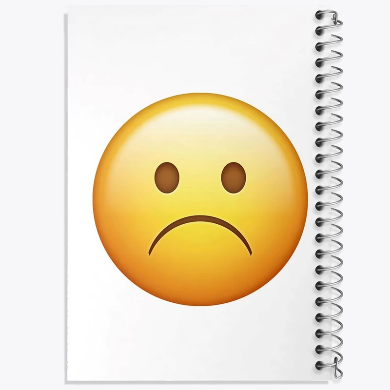 دفتر مشق 100 برگ خندالو طرح ایموجی کد 24685
