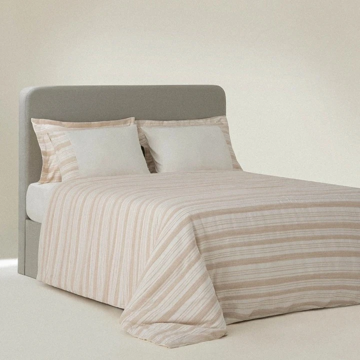 سرویس ملحفه 2 نفر 6 تکه اکوکاتن مدل ایکرا کویین سایز