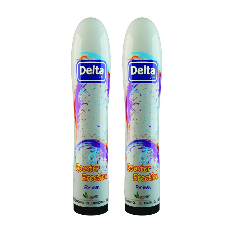 ژل تقویت کننده آقایان دلتا دارو مدل Booster Erection حجم 100 میلی لیتر مجموعه 2 عددی