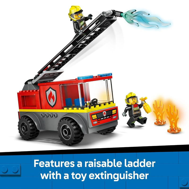 لگو 82 تکه سری سیتی مدل Fire Truck کد 60463