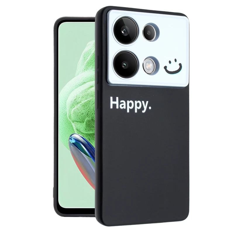 کاور مدل Happy مناسب برای گوشی موبایل شیائومی Poco X6 / Redmi Note 13 Pro 5G