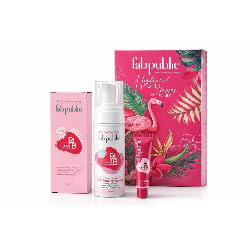 پک مراقبت پوست فاب پابلیک مدل آبرسان مجموعه 3 عددی