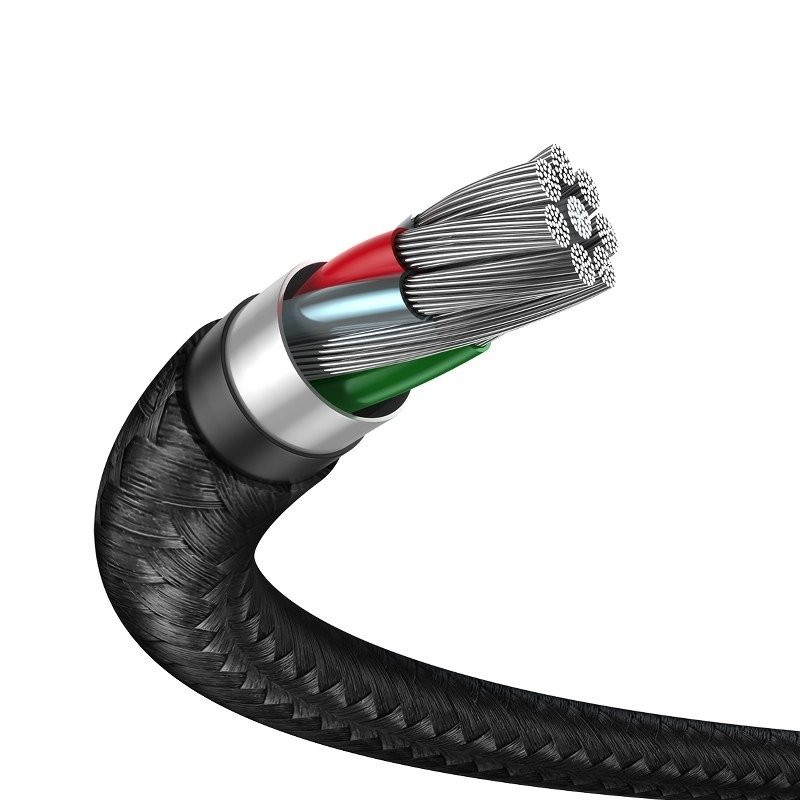 کابل تبدیل USB باسئوس مدل CADKLF-C0G طول 1 متر