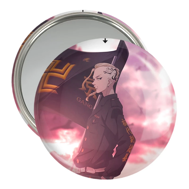 آینه جیبی خندالو مدل دراکن انیمه توکیو ریونجرز  کد 11150